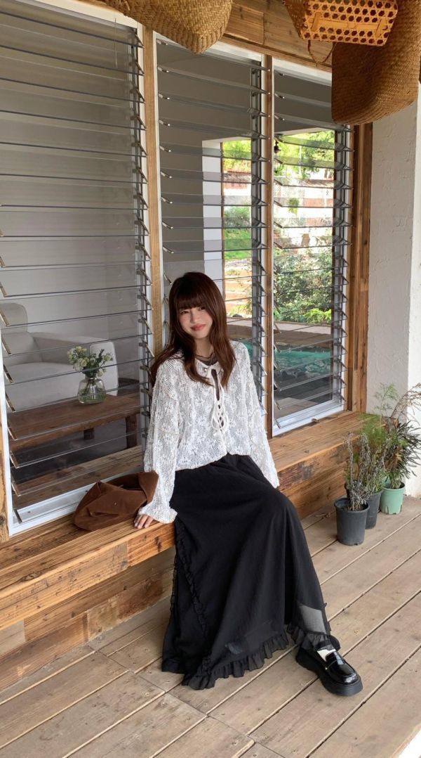 香榭花園針織 韓系綁帶短版針織上衣 慵懶薄針織罩衫（3色） 