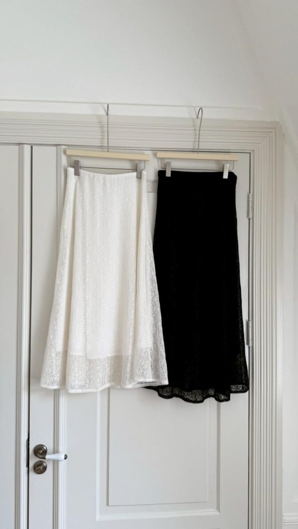 晨曦花園 高腰修身長裙 氣質垂墜感 顯瘦百搭長裙（2色） 