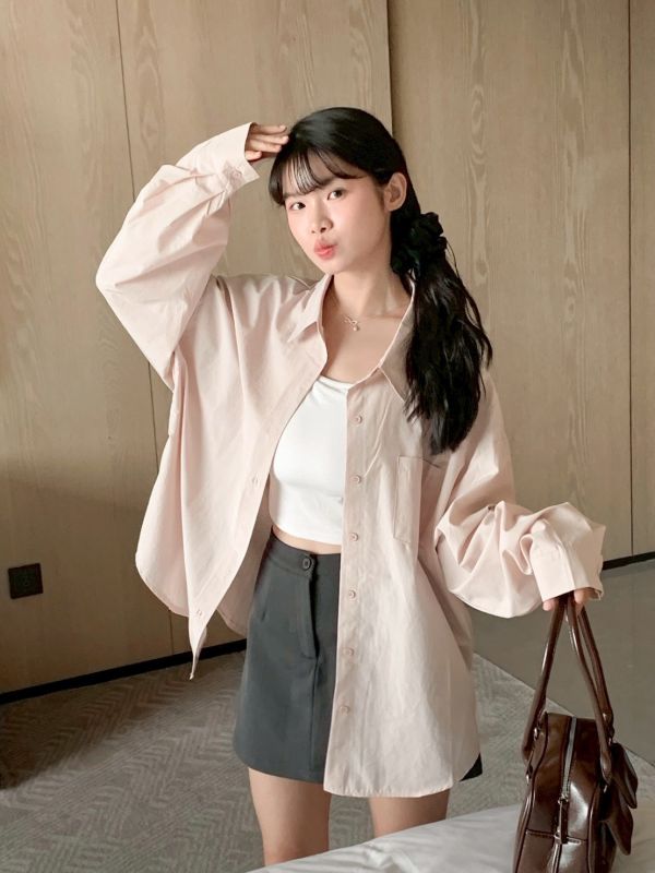防潑水小騎士 糖果色襯衫 