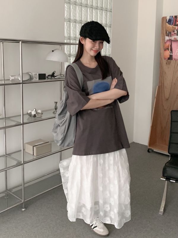 療癒系毛帽狗狗大T 男女可穿 overszie (3色) 