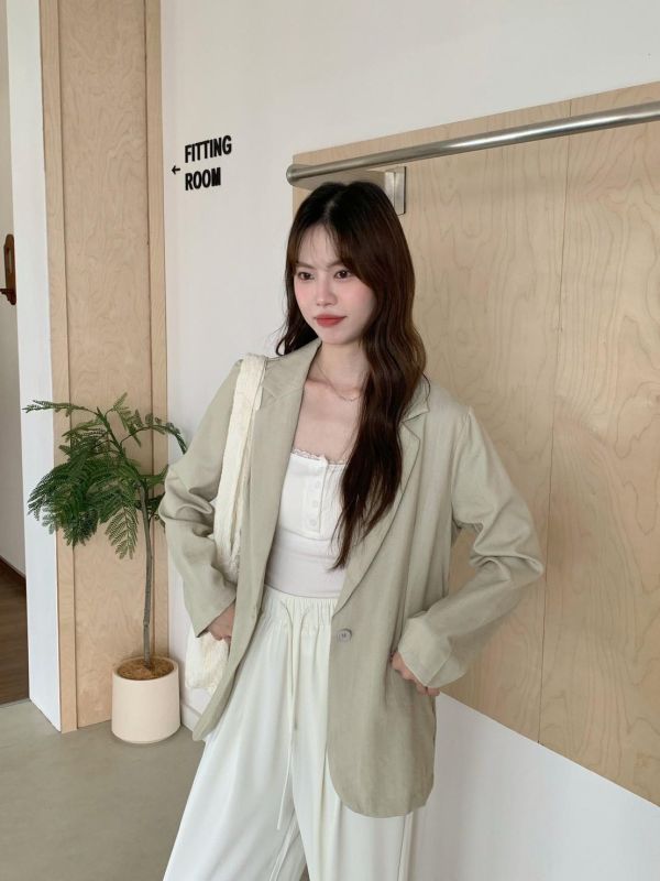 職場女孩 質感西裝外套（3色） 