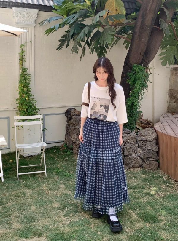 午後貓咪印花T（4色） 