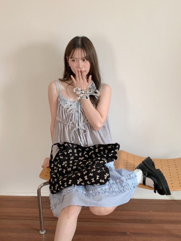 巴黎日光 綁帶兩件式上衣（3色） 