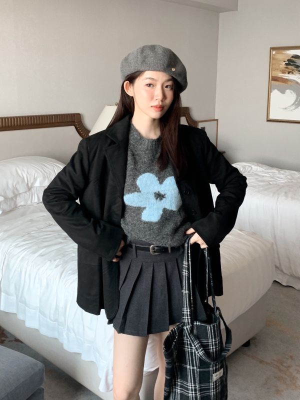 甜霧花園 柔軟毛絨毛衣 