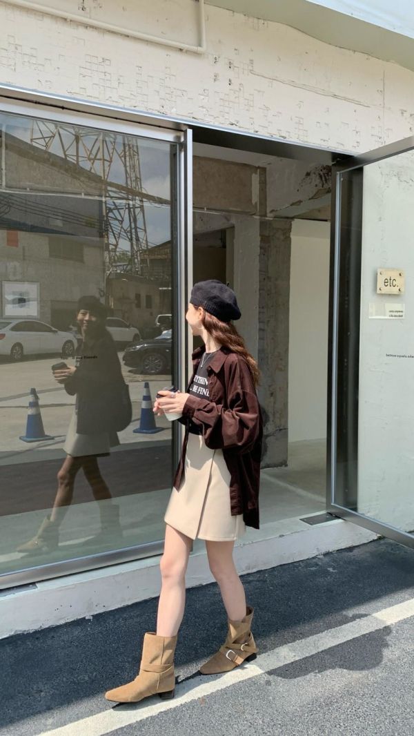 襯出好感日常 慵懶素面襯衫 