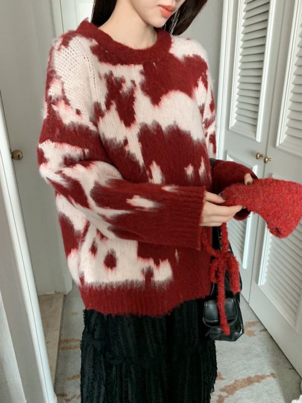 甜韓街拍感 渲染毛絨上衣溫暖又有型 