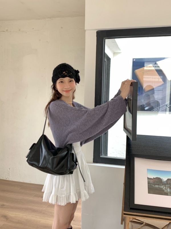 秋日質感層次 軟糯罩衫 