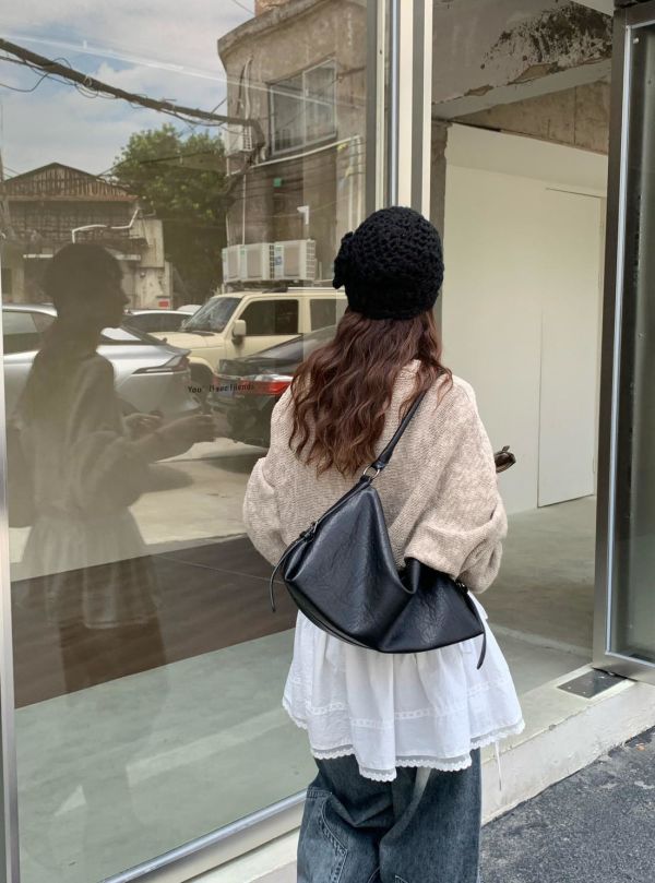 秋日質感層次 軟糯罩衫 