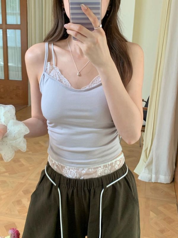 萊賽爾蕾絲Bra Top （3色） 