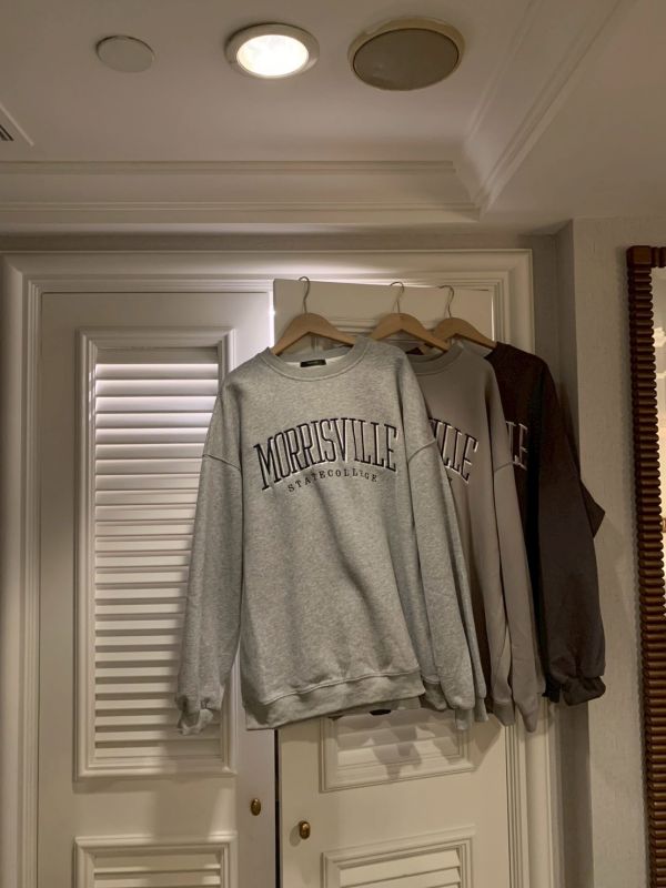 首爾校園日常 韓系字母大學T 休閒百搭 