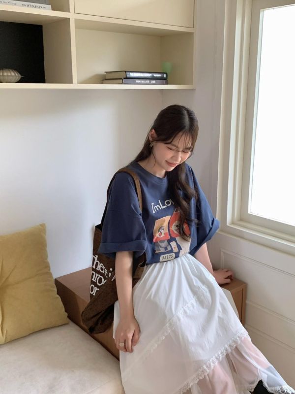 慢慢生活小狗短T 韓系質感上衣（4色） 