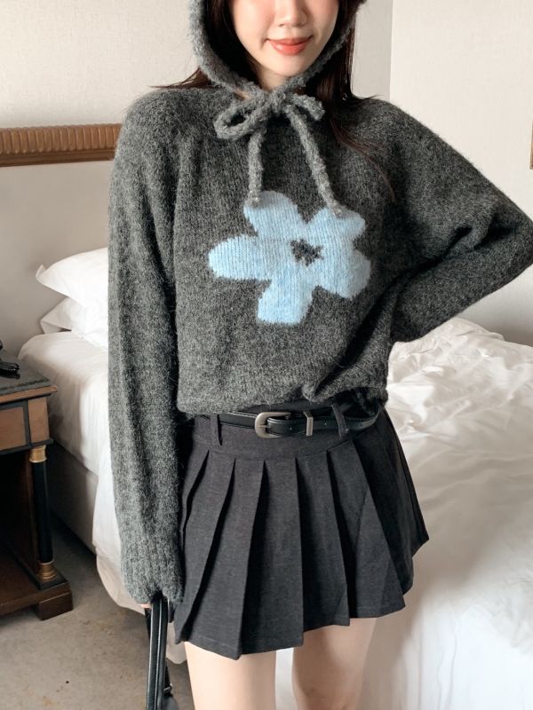 甜霧花園 柔軟毛絨毛衣 