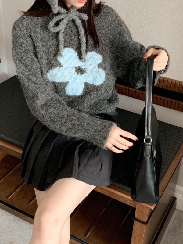 甜霧花園 柔軟毛絨毛衣 