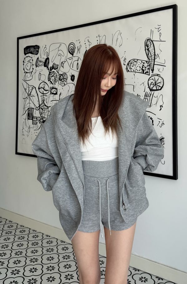 連帽外套質感運動套裝 