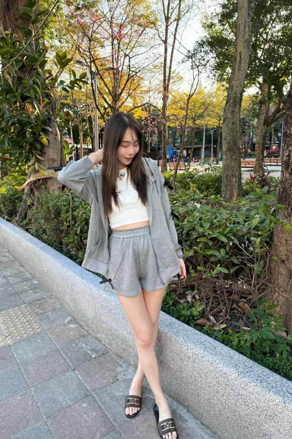 獨家高訂滿蝴蝶結休閒質感套裝 