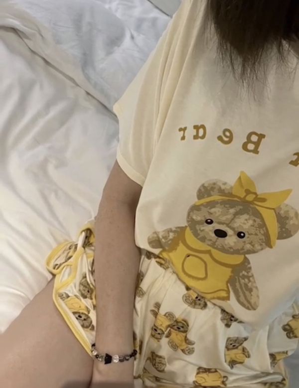 質感熊熊睡衣套裝 