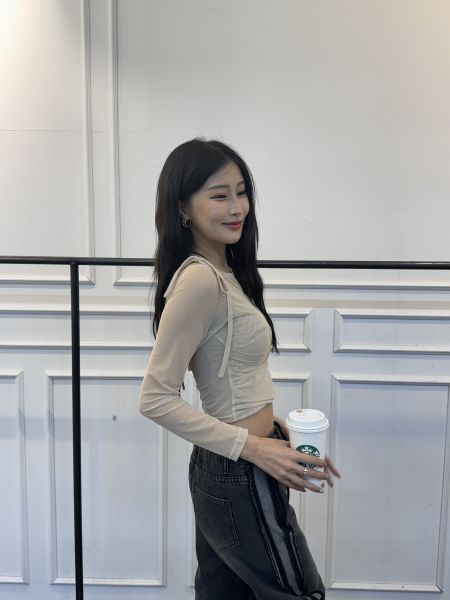 ✨正韓網紗蝴蝶結小背心兩件式上衣✨ 