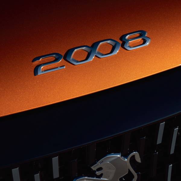 NEW 2008 金屬數字鑰匙圈 PEUGEOT, 寶獅, 鑰匙圈