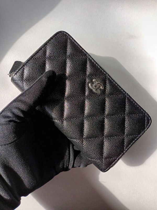 CHANEL CF 拉鏈中夾 黑荔枝銀釦 buywithada,france,全球代購,歐洲,exquisite,quality goods,posh,fancy,luxurious