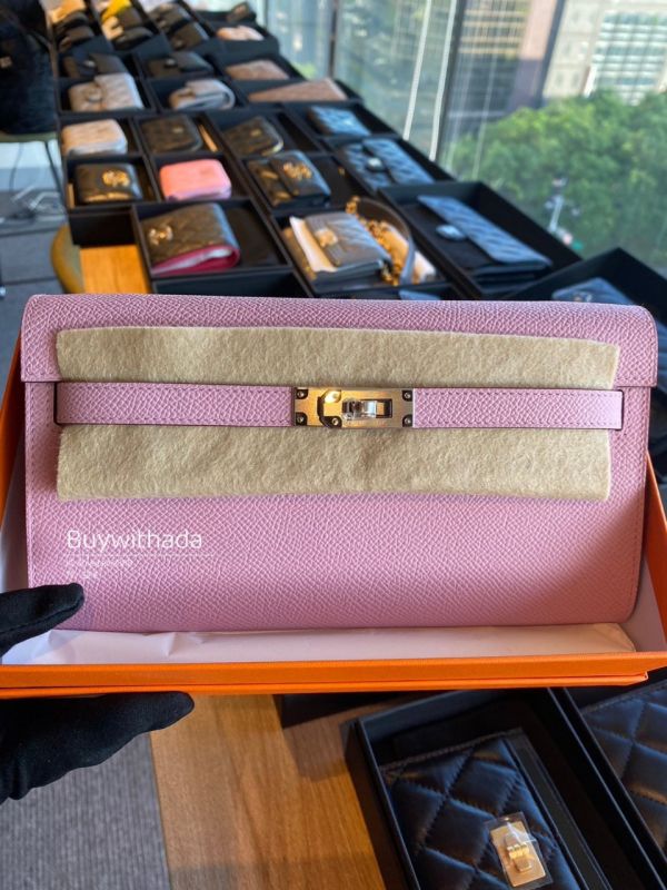 HERMES KELLY TO GO EPSOM B刻 09夢幻紫銀釦 buywithada,france,全球代購,歐洲,exquisite,quality goods,posh,fancy,luxurious