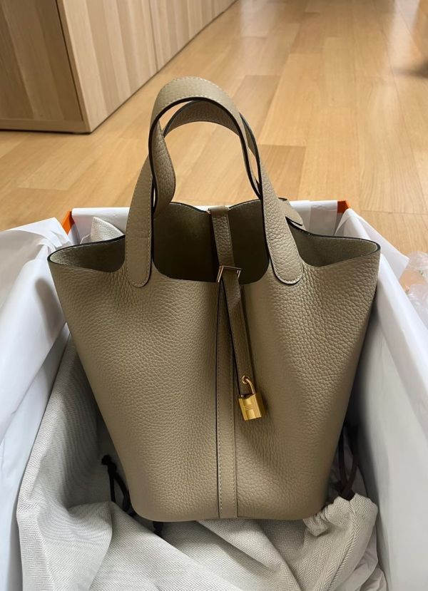 Hermes Picotin 22 S2 風衣灰金釦 k刻現貨 buywithada,france,全球代購,歐洲,exquisite,quality goods,posh,fancy,luxurious