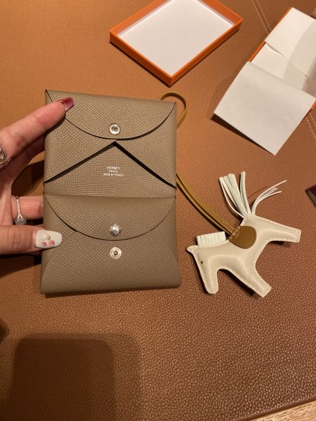 HERMES CALVI DUO EPSOM étoupe 大象灰 buywithada,france,全球代購,歐洲,exquisite,quality goods,posh,fancy,luxurious
