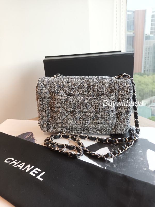 台灣現貨 CHANEL 24P TWEED MINI CF 20 黑白毛尼 春夏新款 buywithada,france,全球代購,歐洲,exquisite,quality goods,posh,fancy,luxurious