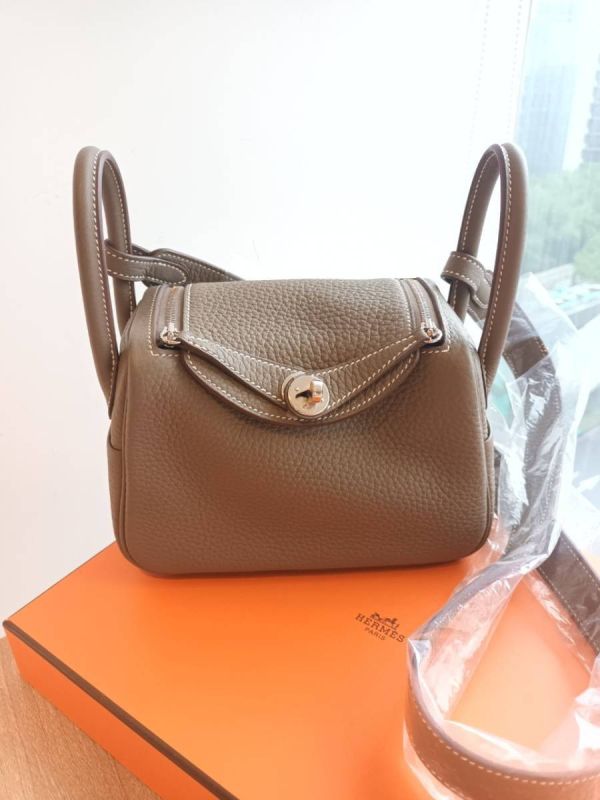 HERMES LINDY MINI 大象灰銀釦 buywithada,france,全球代購,歐洲,exquisite,quality goods,posh,fancy,luxurious