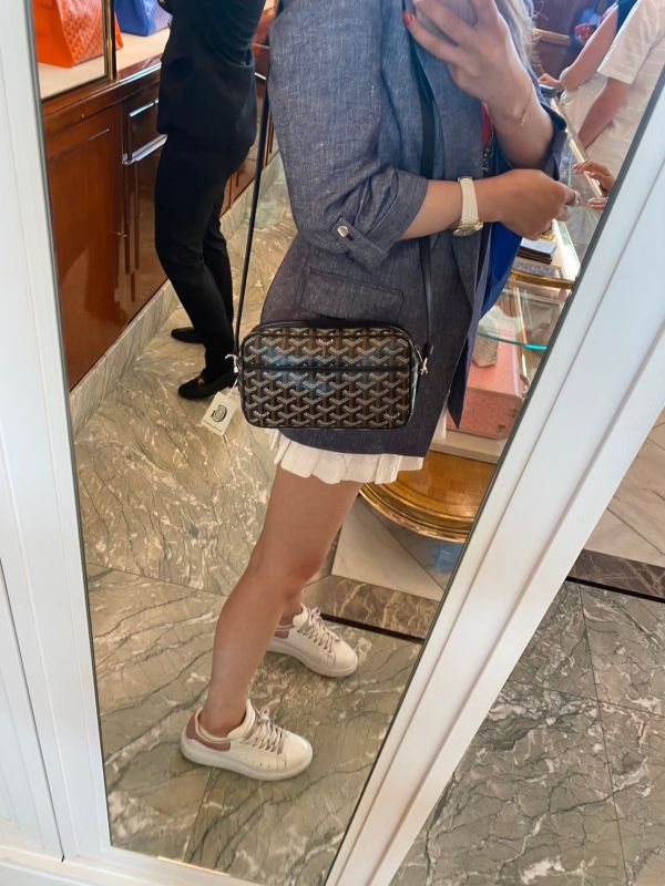 台灣現貨 GOYARD 爆款 CAPE VERT PM 黑色相機包 buywithada,france,全球代購,歐洲,exquisite,quality goods,posh,fancy,luxurious