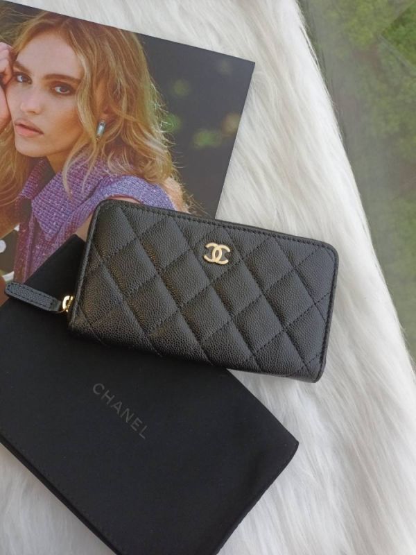 CHANEL CF 拉鏈中夾 黑荔枝金釦 buywithada,france,全球代購,歐洲,exquisite,quality goods,posh,fancy,luxurious