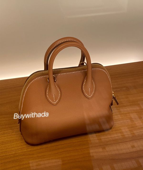 Hermès mini bolide 金棕銀釦 Ec 在途 buywithada,france,全球代購,歐洲,exquisite,quality goods,posh,fancy,luxurious
