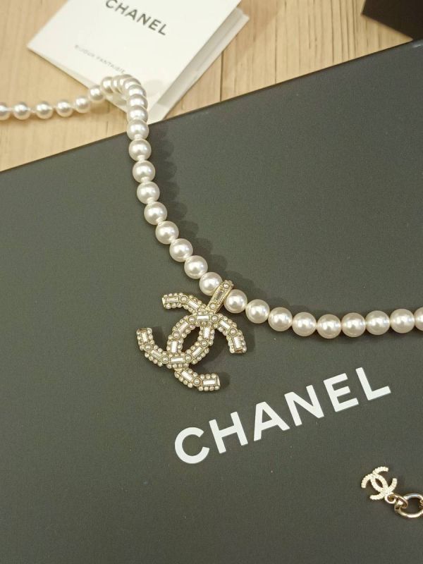 CHANEL 經典方鑽珍珠項鍊 buywithada,france,全球代購,歐洲,exquisite,quality goods,posh,fancy,luxurious