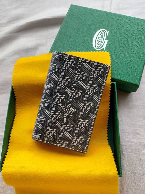 GOYARD 經典對折卡包 灰色 buywithada,france,全球代購,歐洲,exquisite,quality goods,posh,fancy,luxurious