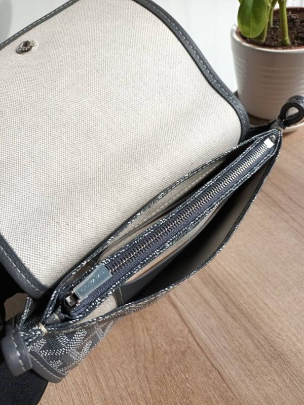GOYARD PLUMET 信封包 灰色 buywithada,france,全球代購,歐洲,exquisite,quality goods,posh,fancy,luxurious