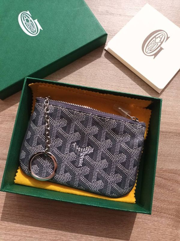 GOYARD 一字鑰匙包 灰色 buywithada,france,全球代購,歐洲,exquisite,quality goods,posh,fancy,luxurious