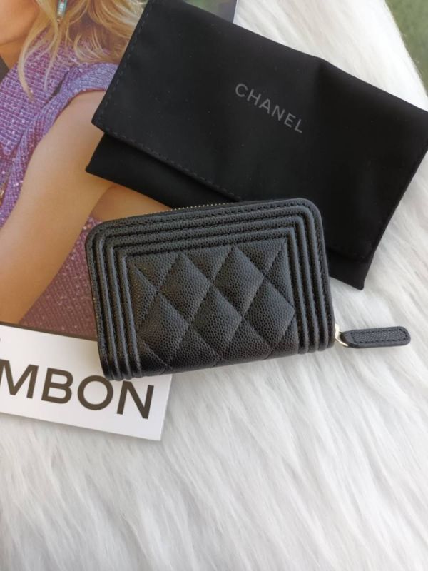 CHANEL BOY 金釦零錢卡包 buywithada,france,全球代購,歐洲,exquisite,quality goods,posh,fancy,luxurious