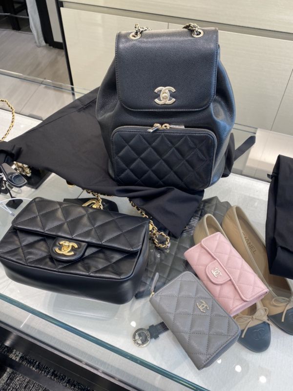 CHANEL VIE BACKPACK 黑色背包 精品代購, 歐洲, 時尚, buywithada