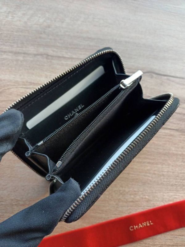CHANEL 白色19 新款ㄇ字拉鏈錢包 內有拉鍊分層 黑荔枝銀釦 buywithada,france,全球代購,歐洲,exquisite,quality goods,posh,fancy,luxurious