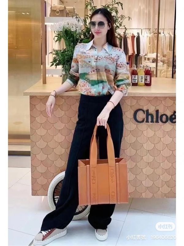 CHLOE WOODY 牛皮 托特包 buywithada,france,全球代購,歐洲,exquisite,quality goods,posh,fancy,luxurious