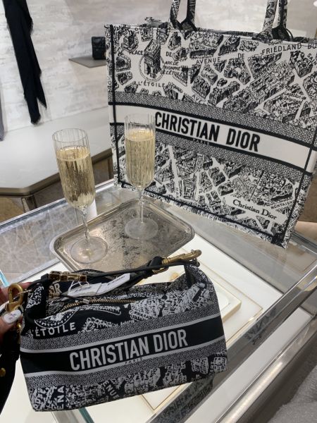 DIOR 中碼 DIOR BOOK TOTE 白色 Plan de Paris 刺繡 buywithada,france,全球代購,歐洲,exquisite,quality goods,posh,fancy,luxurious