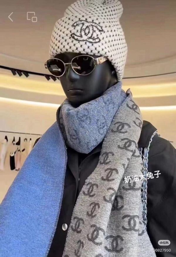 Chanel 24A 最新款米色雙C LOGO毛帽 台灣現貨 buywithada,france,全球代購,歐洲,exquisite,quality goods,posh,fancy,luxurious