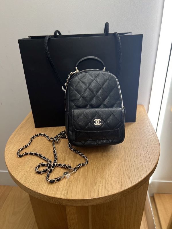 CHANEL 黑色荔枝皮小書包 buywithada,france,全球代購,歐洲,exquisite,quality goods,posh,fancy,luxurious