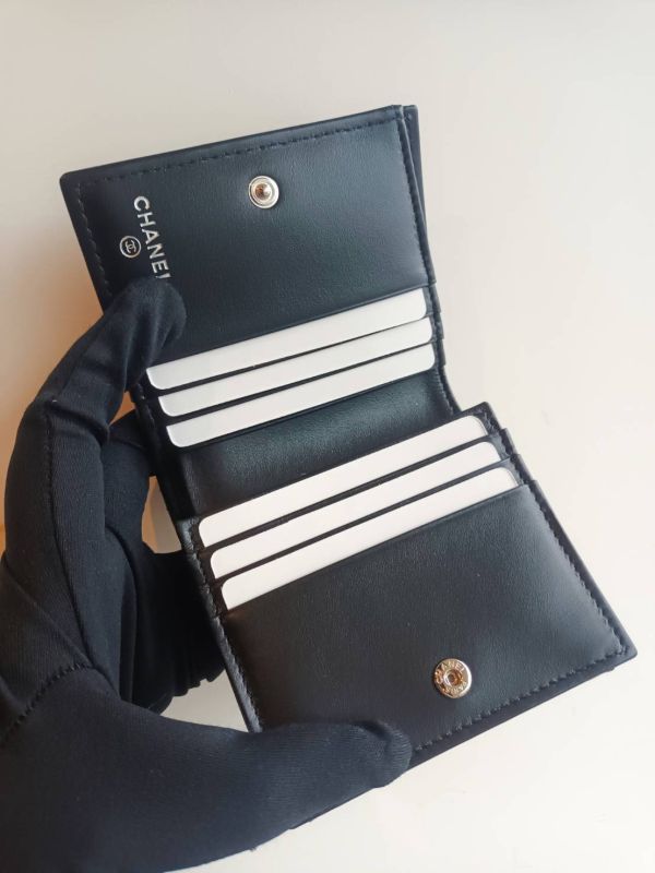 CHANEL so black  對折短夾 buywithada,france,全球代購,歐洲,exquisite,quality goods,posh,fancy,luxurious