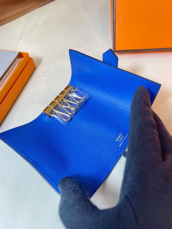 Hermes bearn鑰匙包 法國藍銀釦 buywithada,france,全球代購,歐洲,exquisite,quality goods,posh,fancy,luxurious