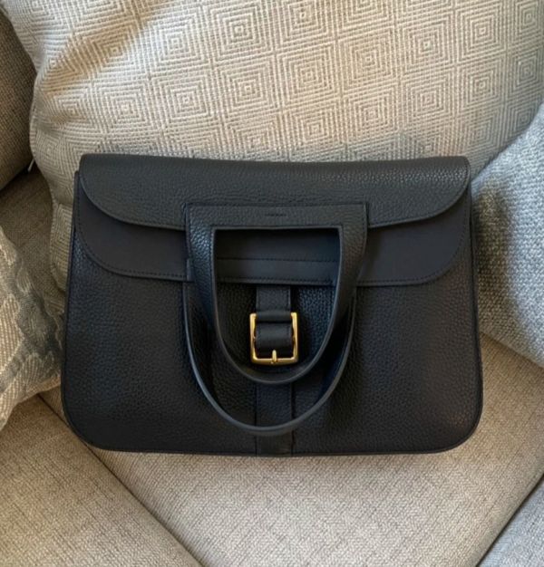 HERMES HALZAN 25 黑金 現貨 buywithada,france,全球代購,歐洲,exquisite,quality goods,posh,fancy,luxurious