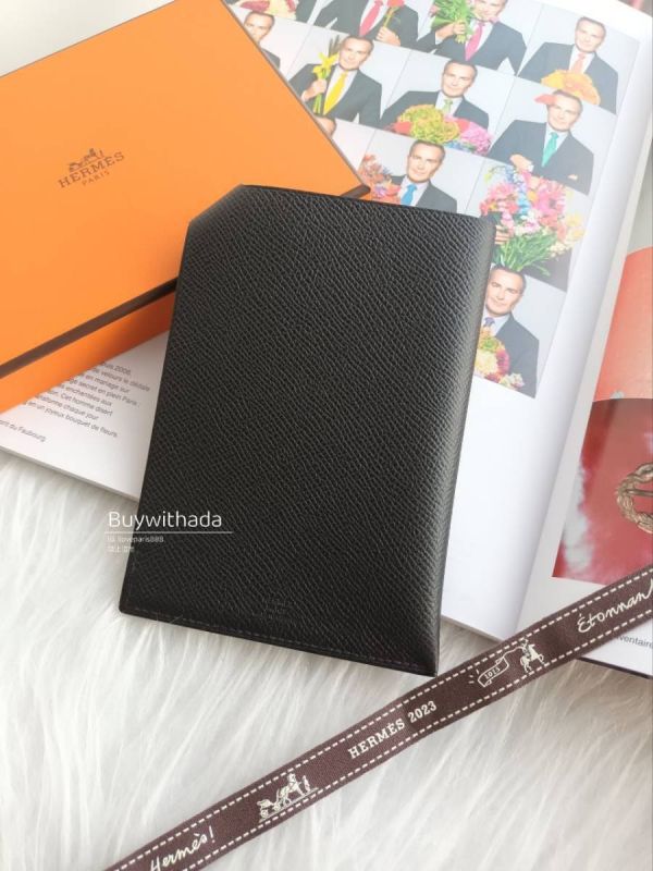 HERMES 全黑 護照夾 EPSOM buywithada,france,全球代購,歐洲,exquisite,quality goods,posh,fancy,luxurious