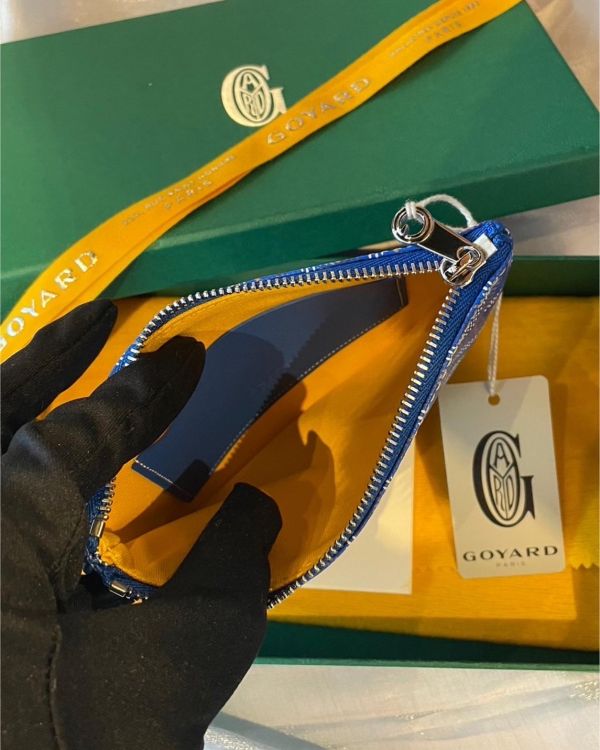 GOYARD MINI POCHETTE 一字拉鍊小包 buywithada,france,全球代購,歐洲,exquisite,quality goods,posh,fancy,luxurious