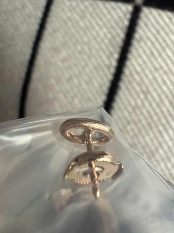 HERMES 玫瑰金豬鼻耳環 buywithada,france,全球代購,歐洲,exquisite,quality goods,posh,fancy,luxurious
