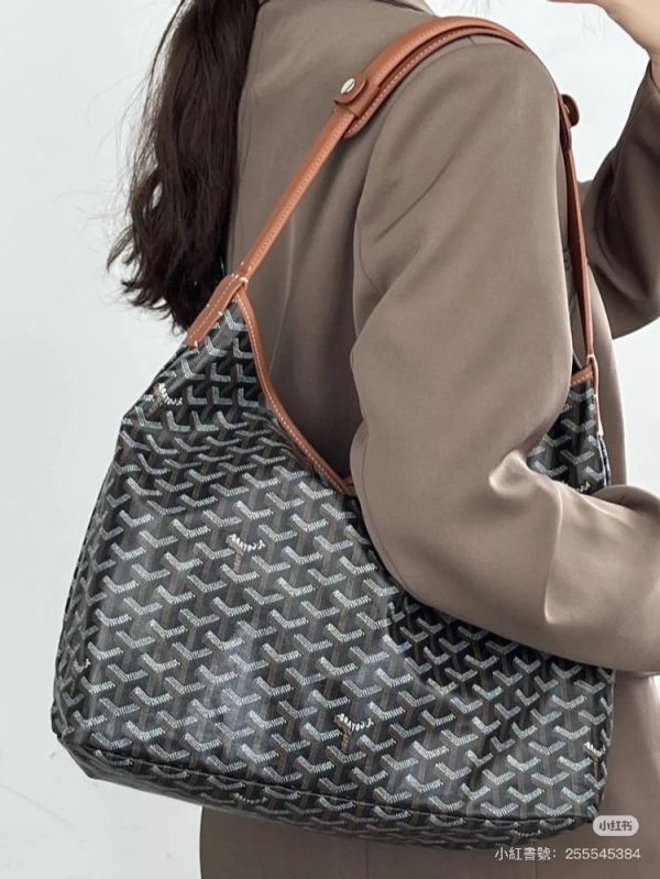Goyard Hobo 黑棕 buywithada,france,全球代購,歐洲,exquisite,quality goods,posh,fancy,luxurious