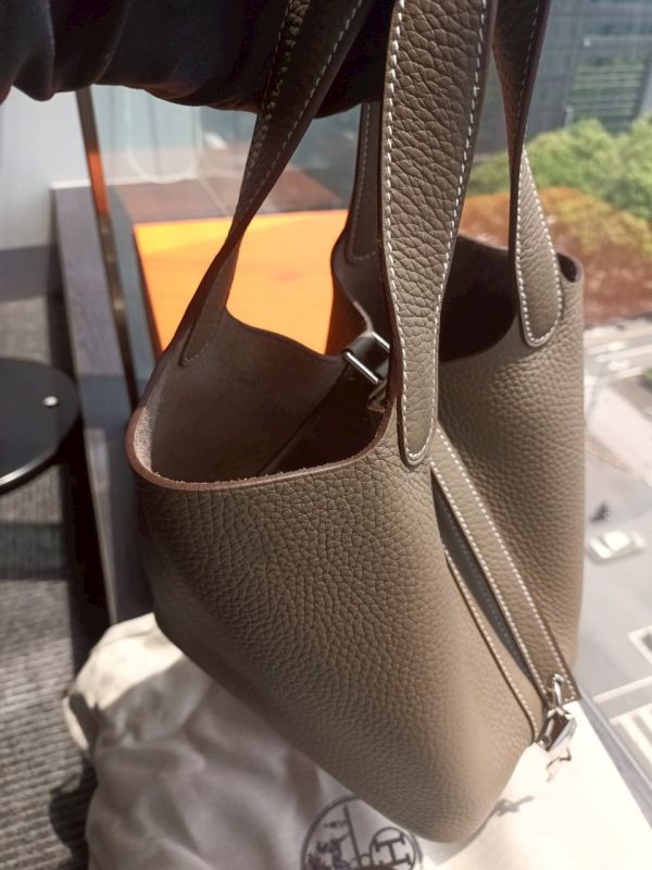 Hermès Picotin 18 大象灰銀釦 buywithada,france,全球代購,歐洲,exquisite,quality goods,posh,fancy,luxurious